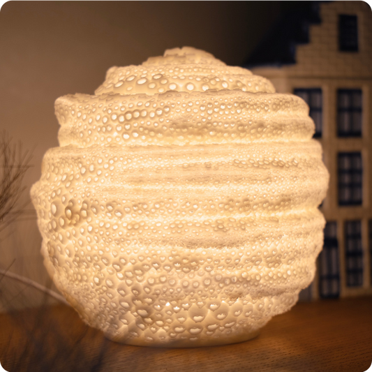 Beehive Sculpted Mini Lamp